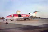 Boeing 727-100 with cargo door – CAM Air operated several of these birds for Emery Worldwide from a hub in Dayton, OH.  Unlike the other package carriers, Emery specialized in overnight delivery of heavy freight.  Night freight was a totally new experience for me and was the easiest job I ever had.